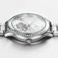 SK Floral Dial - Lady Silver Watch
