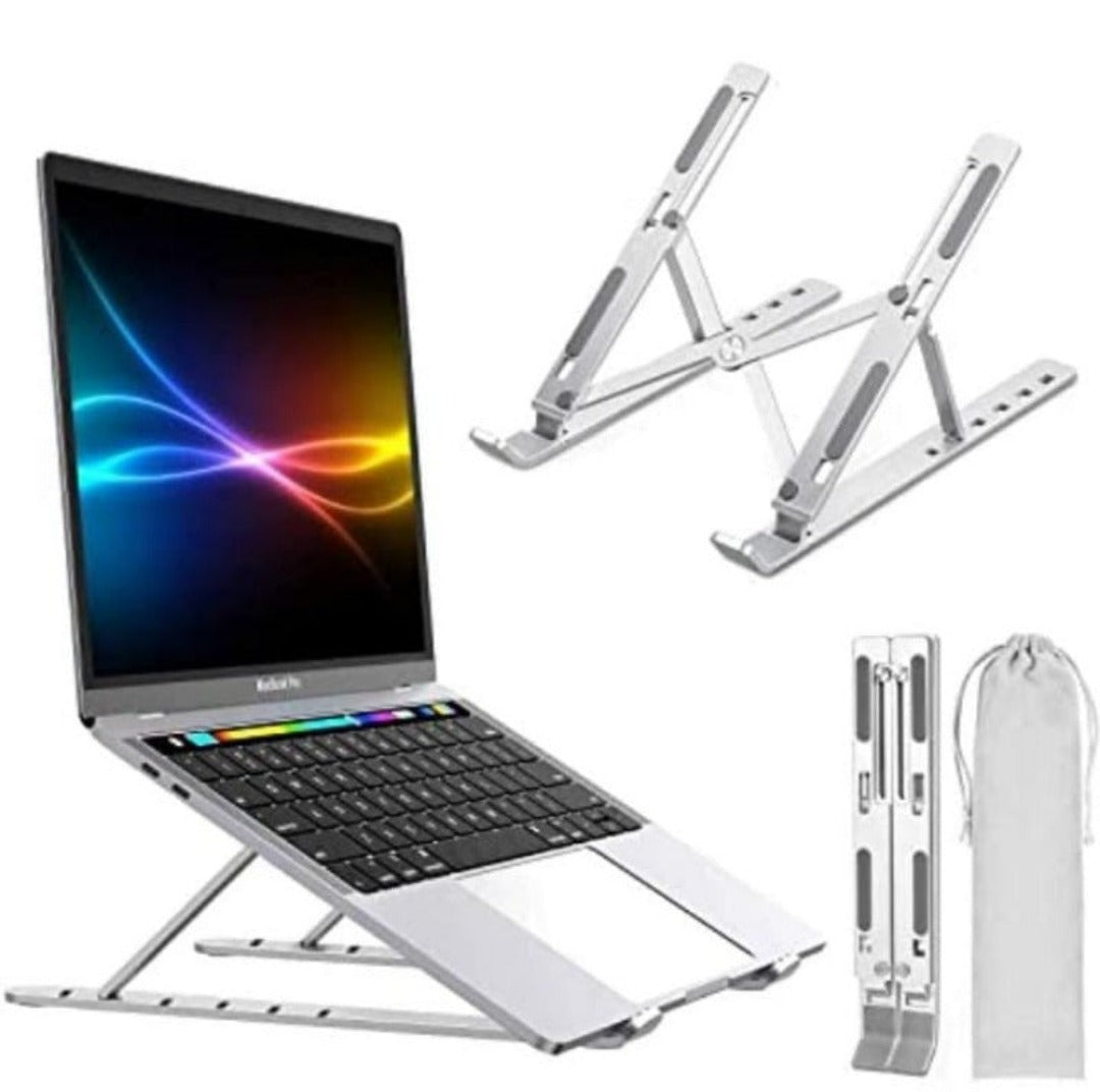 Aluminium Laptop Stand - Silver