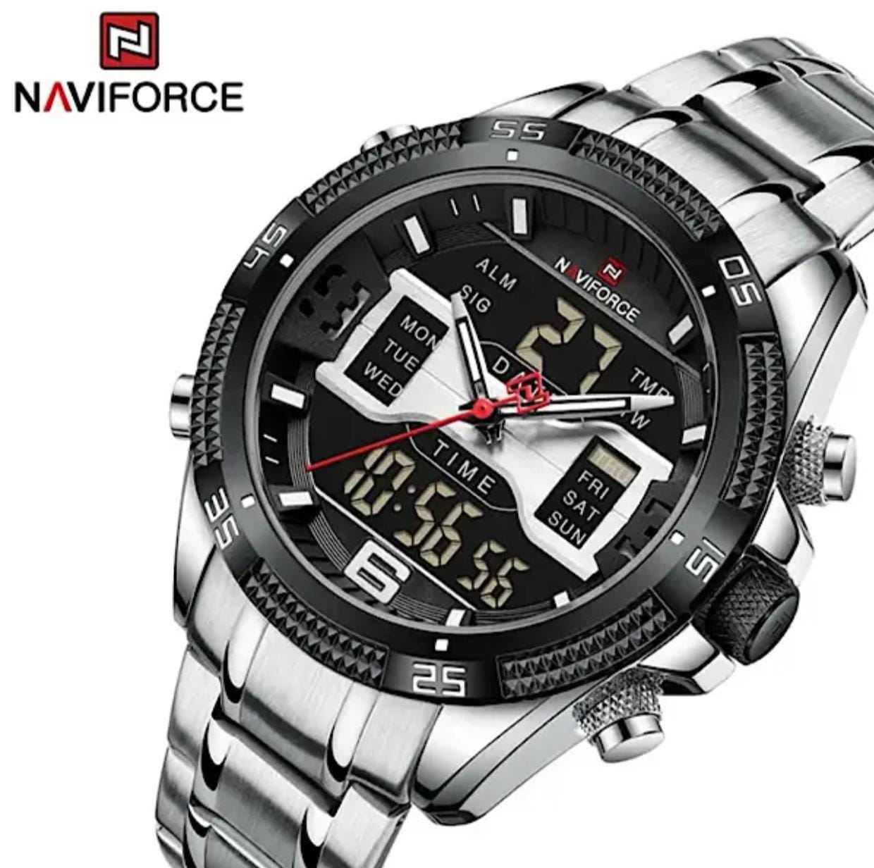 Naviforce Men’s Dual time wrist watch