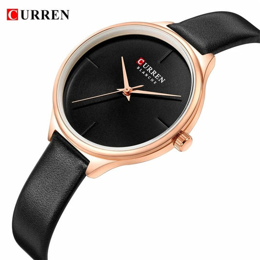 Curren Lady Leather Strap Watch