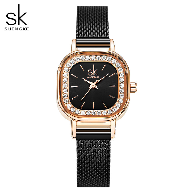 SK Watch and Bracelet Set For Lady